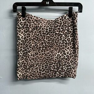H&M - Cheetah Print Mini Skirt - New without Tags - Size XS